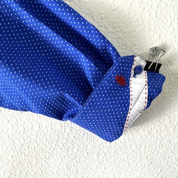 Robert Graham - Long Sleeve Button Up Dress Shirt - Size 42 / 16.5 - Picture 8 of 10